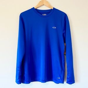 Champion High Performance Long Sleeve, Blue, Med